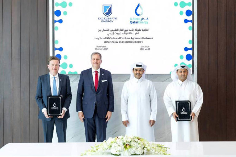 QatarEnergy signs 15-year LNG supply deal with Excelerate