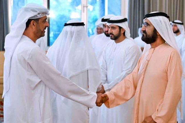 Mohammed bin Rashid Meets Business and Government Leaders