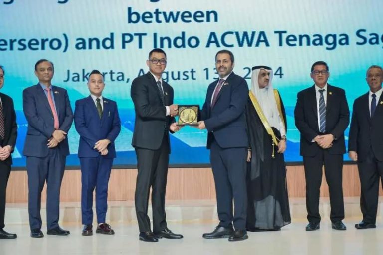 ACWA Power for Saguling Floating Solar Project in Indonesia