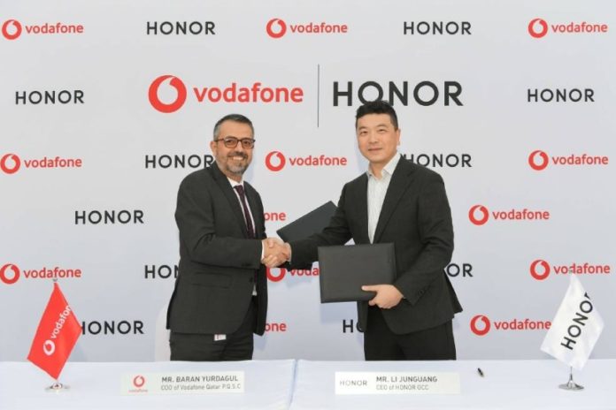 Vodafone Qatar, Honor partner to provide exclusive benefits to customers Vodafone Qatar, Honor partner to provide exclusive benefits to customers