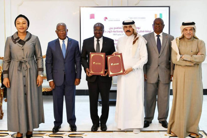 Qatar Chamber signs deal with Cote d’Ivoire counterpart