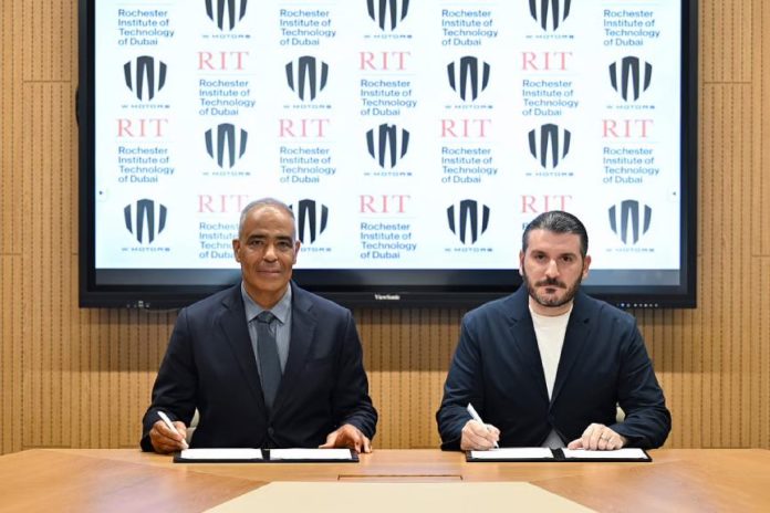 RIT Dubai and W Motors to foster innovation in mobility sector
