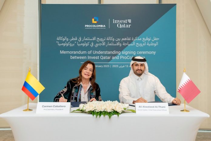 Invest Qatar strikes MoU with ProColombia