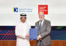 Doha Bank inks MoU with Carnegie Mellon University in Qatar Doha Bank and CMU-Q MoU