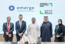 Emerge solar PV plant for Tawazun Industrial Park