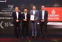 Emirates SkyCargo shines at STAT Times International Awards