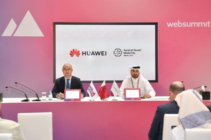 Media City Qatar signs MoU with Huawei at Web Summit Qatar 2025