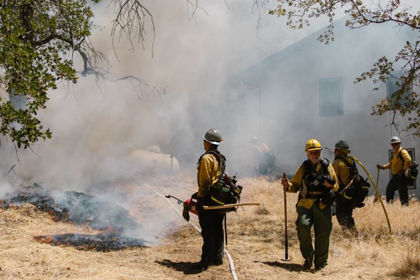 Wildfire in US