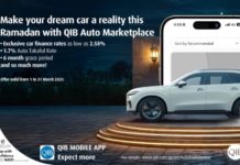 QIB unveils exclusive Ramadan auto finance offer