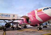 dnata catering service for Chinese airlines