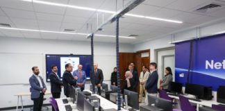 American University of Bahrain networking lab