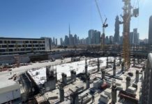 Construction of Eden House The Park