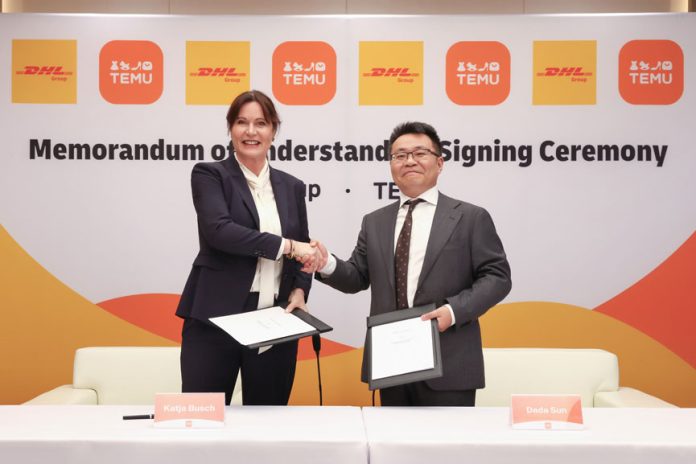 DHL Group-Temu MoU