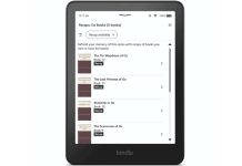 Recaps feature in Amazon Kindle