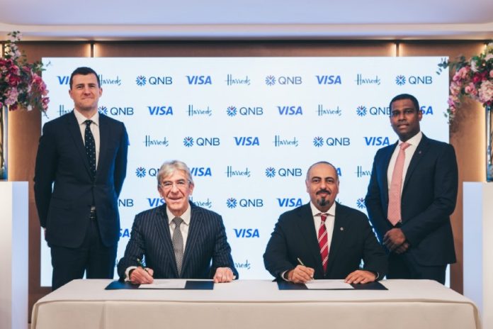 QNB teams up with Harrods and Visa