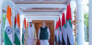 Sheikh Hamdan meets Narendra Modi