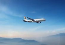 Etihad Airways flight to Peshawar