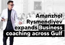 Amanzhol Rysmendiyev at ARIDING Gulf seminar