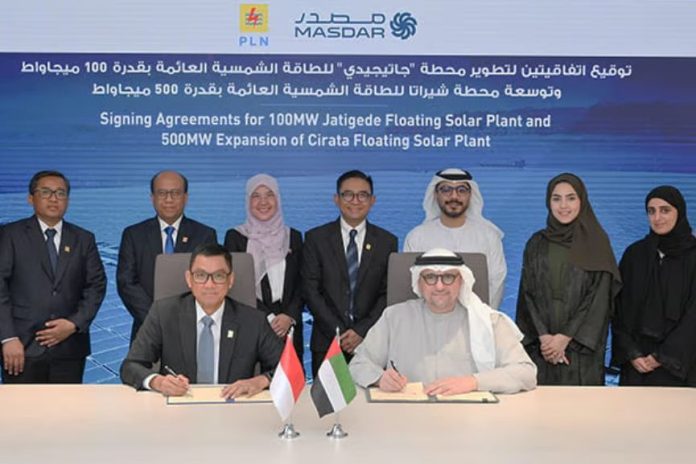 Masdar floating solar power projects