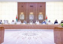 UAE Cabinet meeting at Abu Dhabi