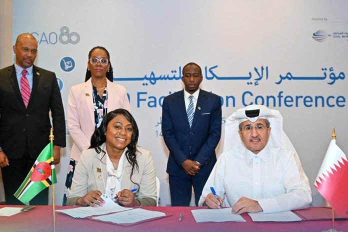 Qatar-Dominica air services deal