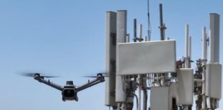 e& UAE autonomous drone-based cell tower inspection