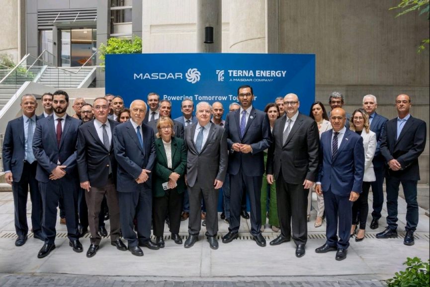 Masdar visits TERNA ENERGY headquarters