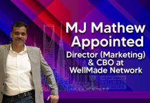 MJ Mathew Joins WellMade Network