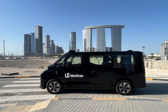 WeRide unfolds driverless Robotaxis in Abu Dhabi