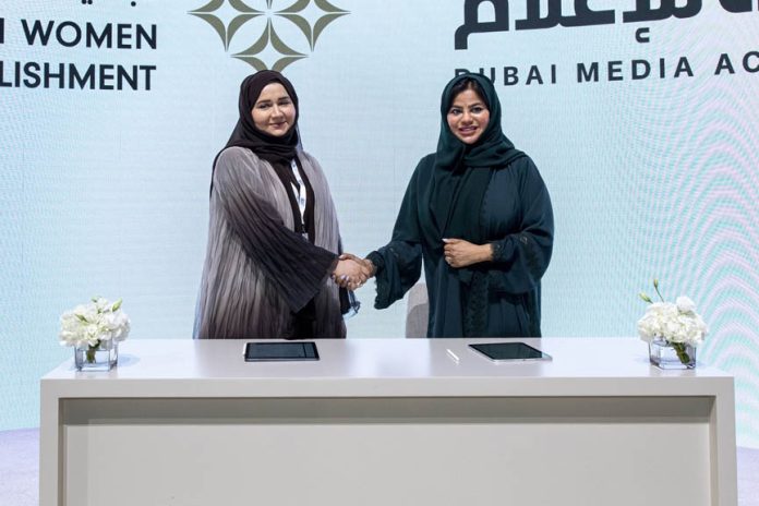 Dubai Women Establishment-Dubai Media Academy ties
