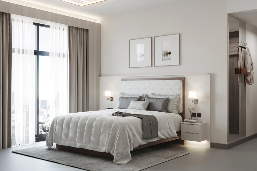 Master Bedroom at Alma Gardens in Liwan