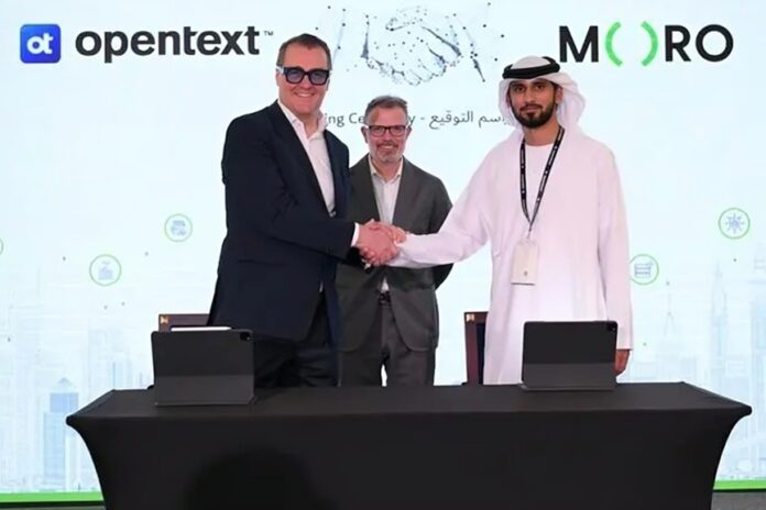HubMoro OpenText Agreement