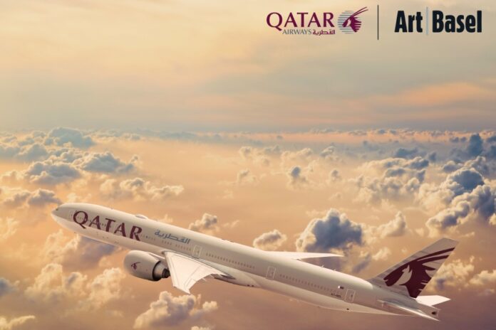 Qatar Airways partners with Art Basel
