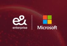 e& enterprise and Microsoft partnership