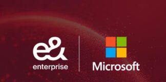 e& enterprise and Microsoft partnership