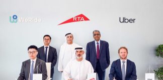 Dubai RTA strikes MoU with Uber Technologies and WeRide