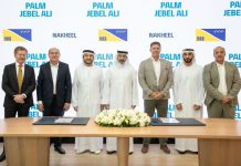 Nakheel infrastructure contract for Palm Jebel Ali