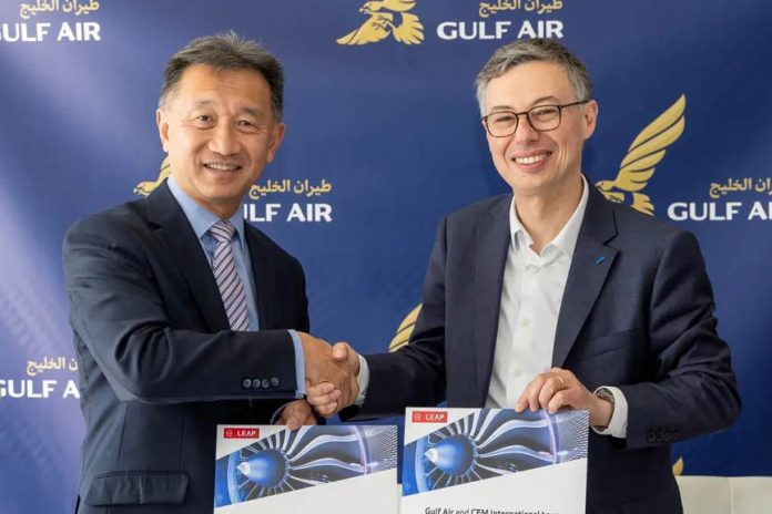 Gulf Air extends CFM LEAP-1A agreement