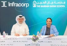 Infracorp partners with Bahrain Bayan School