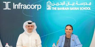Infracorp partners with Bahrain Bayan School