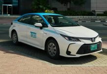 Ajman taxis on Yango platform
