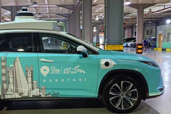 Karwa test runs of Level 4 autonomous electric taxis Karwa test runs of Level 4 autonomous electric taxis