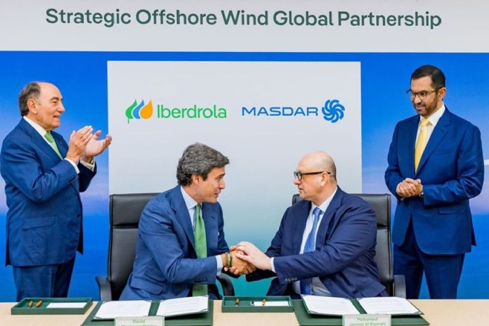 Masdar, Iberdrola UK offshore wind agreement Masdar, Iberdrola signs major UK offshore wind agreement