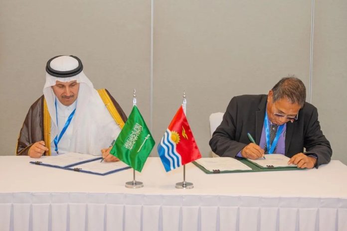 Saudi Arabia, Kiribati sign MoU
