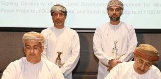OQAE Naqaa sign deal to build 1,100 MW wind power projects