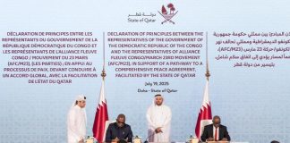 Congo Declaration of Principles signing