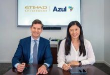 Etihad Airways partners with Azul