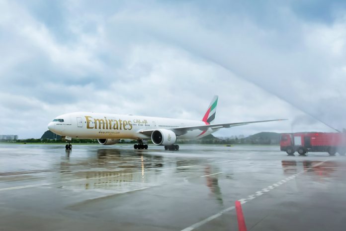 Emirates expands Chinese mainland network