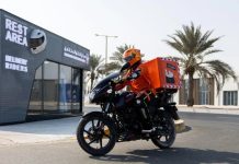 ITC unveils rest stops for delivery bike riders