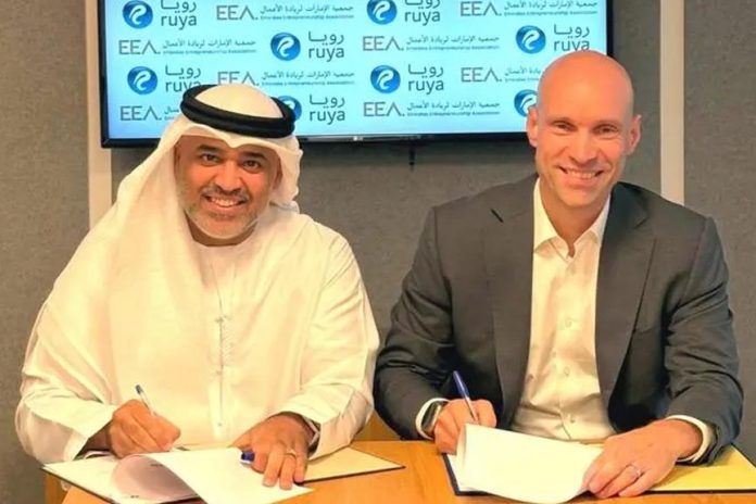Emirates Entrepreneurs Association-RUYA MoU Emirates Entrepreneurs Association-RUYA MoU